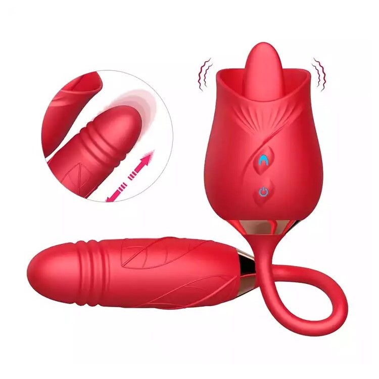 Rose 2u1 teleskopski vibrator