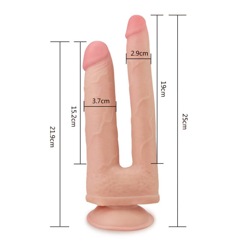 Skinlike dupli dildo hover