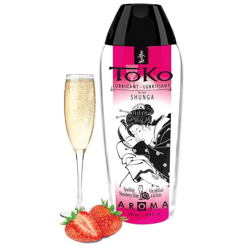 Shunga Lubrikant Toko Aroma Strawberry Sparkling