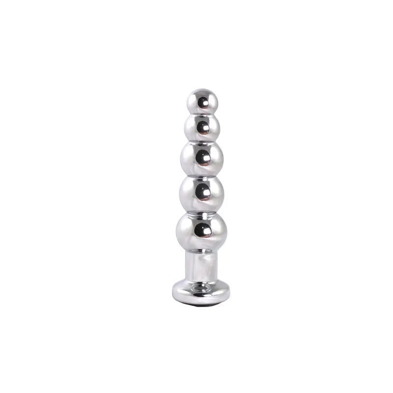 Metalne analne kuglice sa crnim dijamantom hover