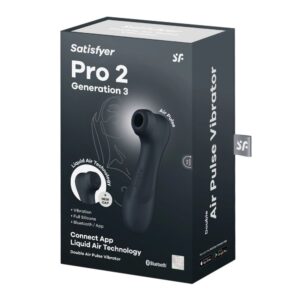 Satisfyer Pro 2 Generation 3 stimulator klitorisa crni