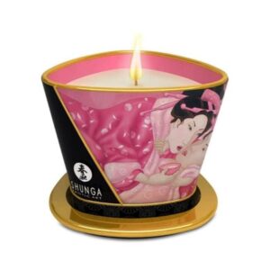 Shunga masažna svijeća latice ruže 170 ml