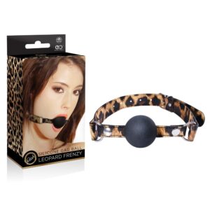 BDSM kugla za usta Leopard Frenzy