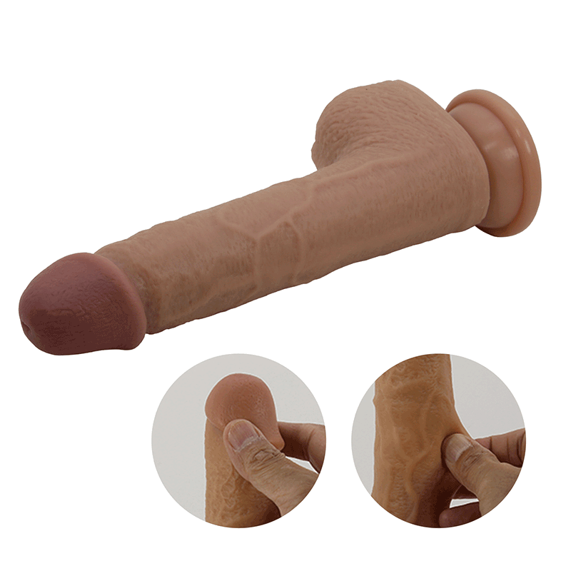 Silikonski vibro dildo sa pomeranjem 23cm Tommy - Image 3